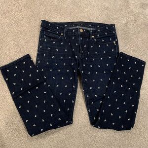 ⚓️Juicy Couture Anchor Skinny Jeans-LIKE NEW!⚓️